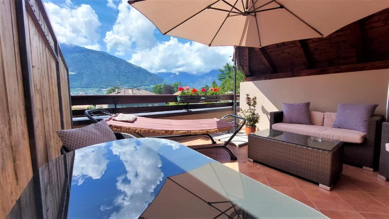 Nora S Home 1 - Panoramic Terrace & Bio Garden Merano Exteriér fotografie